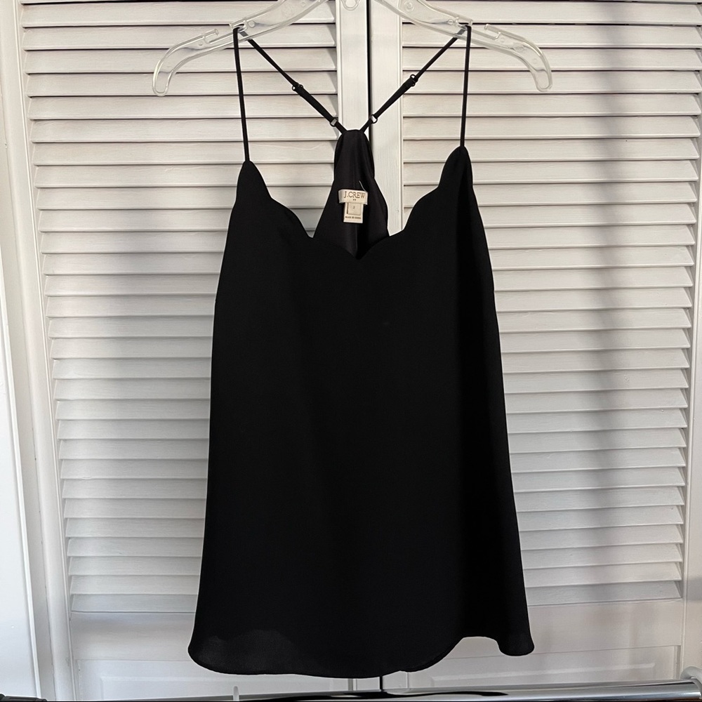 J. Crew factory scalloped cami